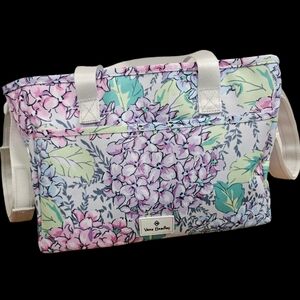 Vera Bradley Floral Lighten Up Everything Organizer Tote Bag